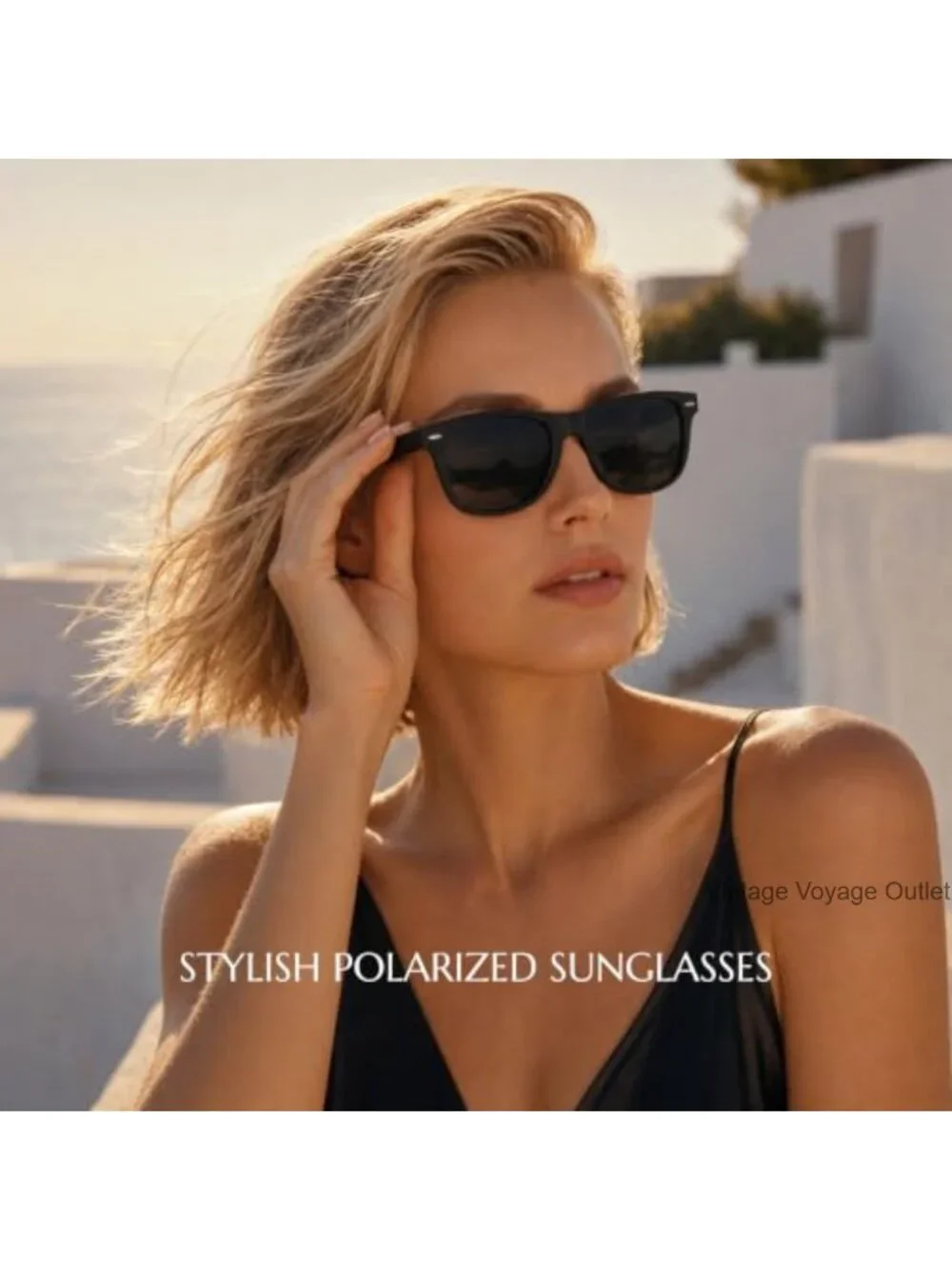 Polarized Sunglasses for Women UV Protection Retro Lightweight Driving Shades